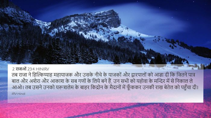 2 राजाओं 23:4 HINIRV Bible Verse Image