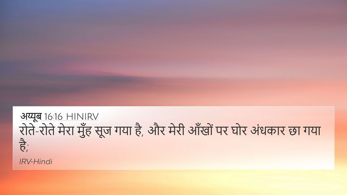 अय्यूब 16:16 HINIRV Bible Verse Image