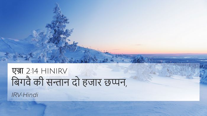 एज्रा 2:14 HINIRV Bible Verse Image