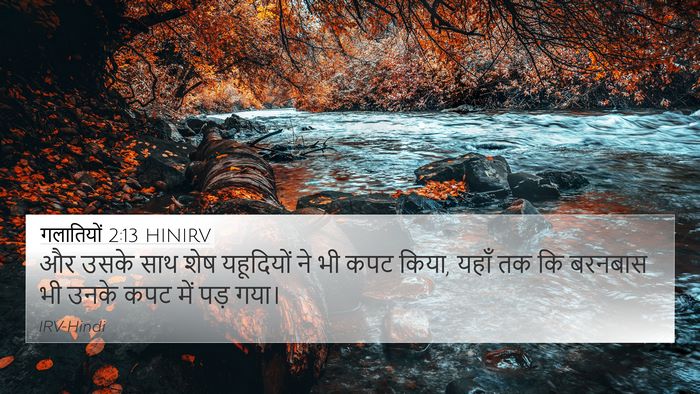गलातियों 2:13 HINIRV Bible Verse Image