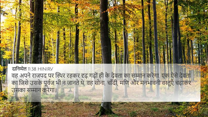 दानिय्येल 11:38 HINIRV Bible Verse Image