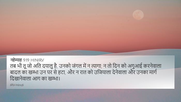 नहेम्याह 9:19 HINIRV Bible Verse Image