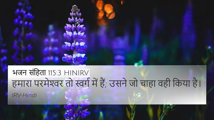 भजन संहिता 115:3 HINIRV Bible Verse Image