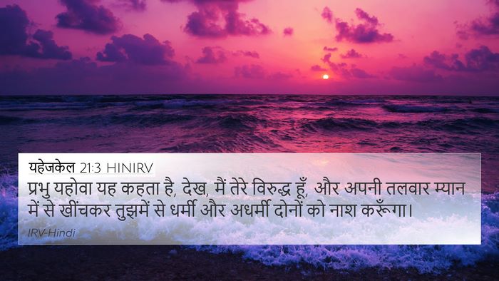 यहेजकेल 21:3 HINIRV Bible Verse Image