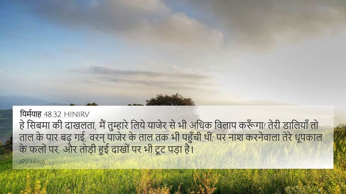 यिर्मयाह 48:32 HINIRV Bible Verse Image