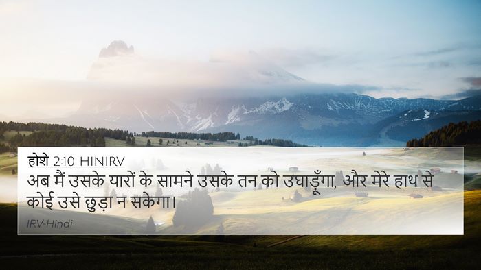 होशे 2:10 HINIRV Bible Verse Image