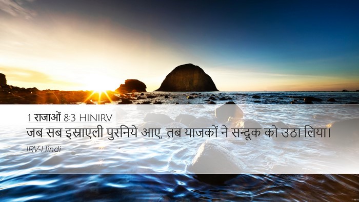 1 राजाओं 8:3 HINIRV Desktop Wallpaper - जब सब इस्राएली - Desktop Bible Verse Wallpaper