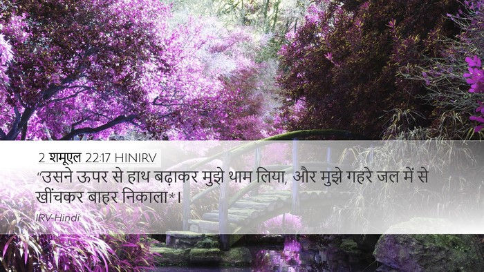 2 शमूएल 22:17 HINIRV Bible Verse Image