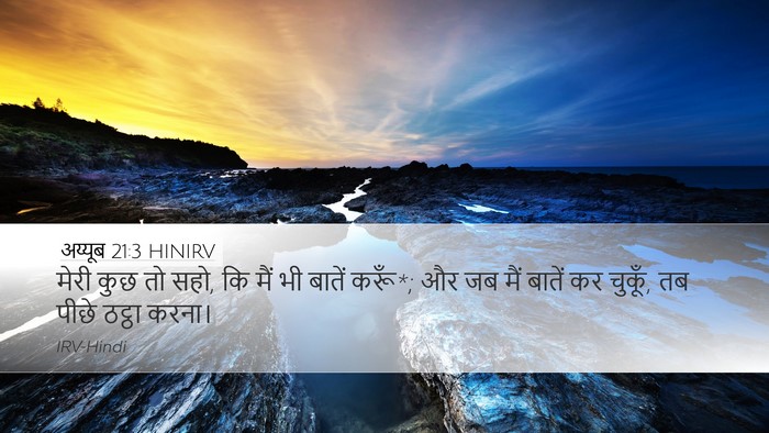 अय्यूब 21:3 HINIRV Bible Verse Image