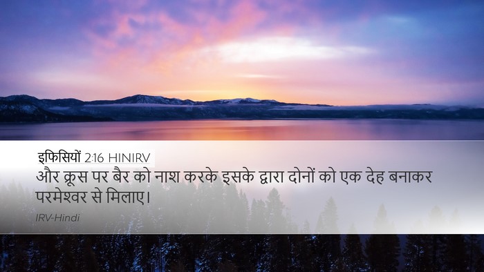 इफिसियों 2:16 HINIRV Bible Verse Image