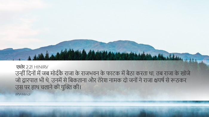 एस्तेर 2:21 HINIRV Bible Verse Image