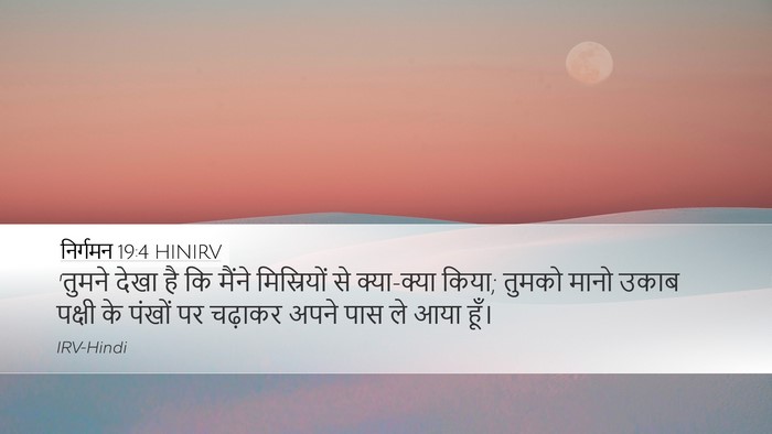 निर्गमन 19:4 HINIRV Bible Verse Image