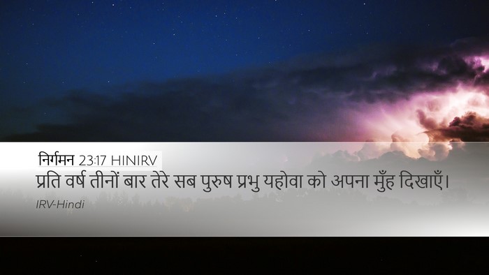 निर्गमन 23:17 HINIRV Bible Verse Image