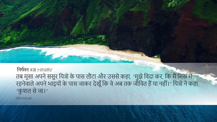 निर्गमन 4:18 HINIRV Bible Verse Image