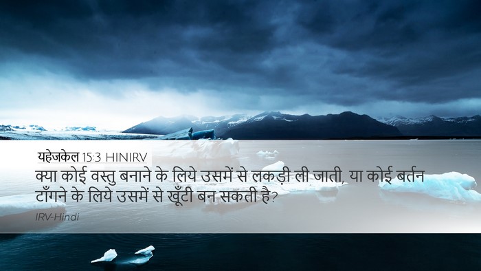 यहेजकेल 15:3 HINIRV Bible Verse Image