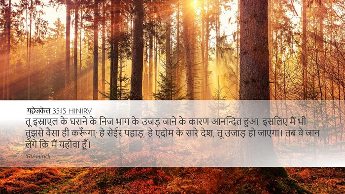 यहेजकेल 35:15 HINIRV Bible Verse Image