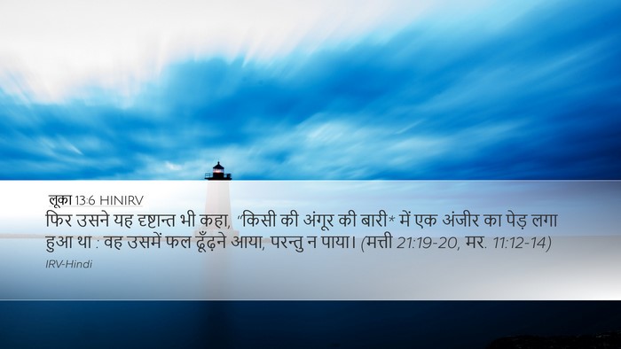 लूका 13:6 HINIRV Bible Verse Image