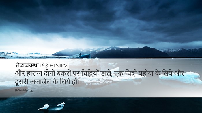 लैव्यव्यवस्था 16:8 HINIRV Desktop Wallpaper - और हारून दोनों - Desktop Bible Verse Wallpaper