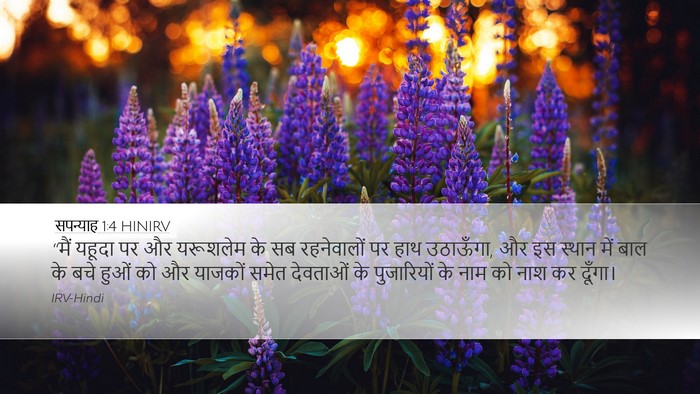 सपन्याह 1:4 HINIRV Bible Verse Image