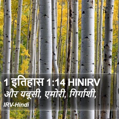 1 इतिहास 1:14 HINIRV Bible Verse Image