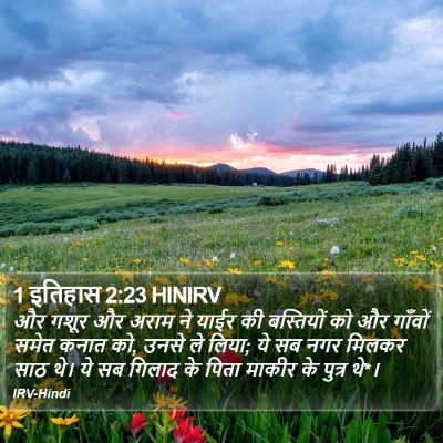 1 इतिहास 2:23 HINIRV Bible Verse Image