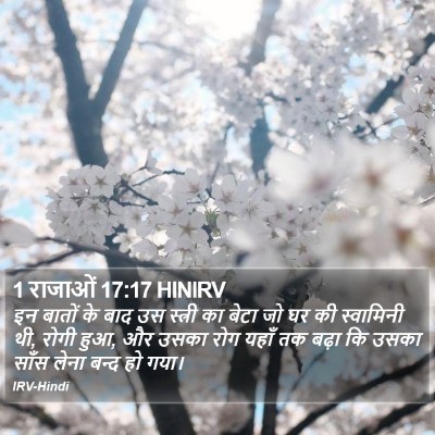 1 राजाओं 17:17 HINIRV Bible Verse Image