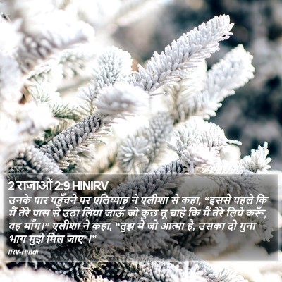 2 राजाओं 2:9 HINIRV Bible Verse Image