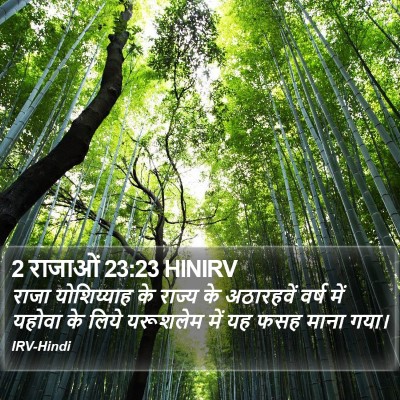 2 राजाओं 23:23 HINIRV Bible Verse Image