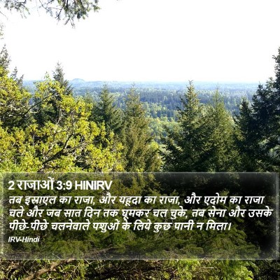 2 राजाओं 3:9 HINIRV Bible Verse Image