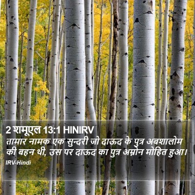2 शमूएल 13:1 HINIRV Bible Verse Image