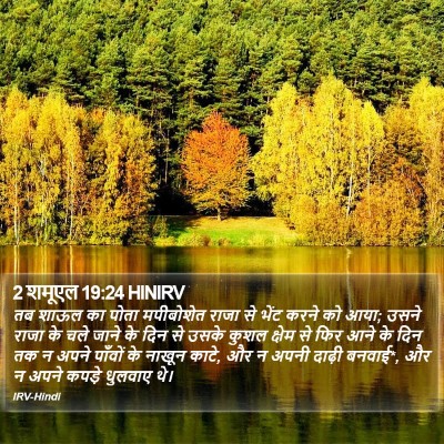 2 शमूएल 19:24 HINIRV Bible Verse Image