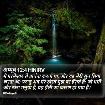 अय्यूब 12:4 HINIRV Bible Verse Image