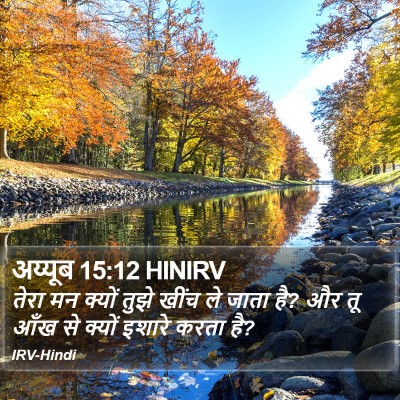 अय्यूब 15:12 HINIRV Bible Verse Image