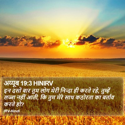 अय्यूब 19:3 HINIRV Bible Verse Image