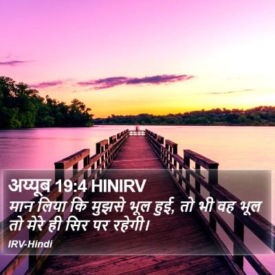 अय्यूब 19:4 HINIRV Bible Verse Image