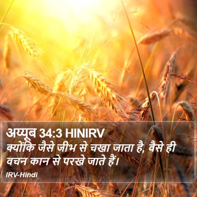 अय्यूब 34:3 HINIRV Bible Verse Image