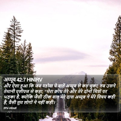 अय्यूब 42:7 HINIRV Bible Verse Image