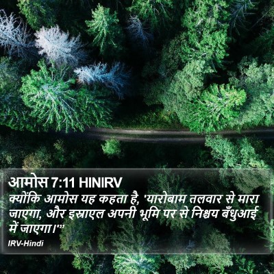 आमोस 7:11 HINIRV Bible Verse Image