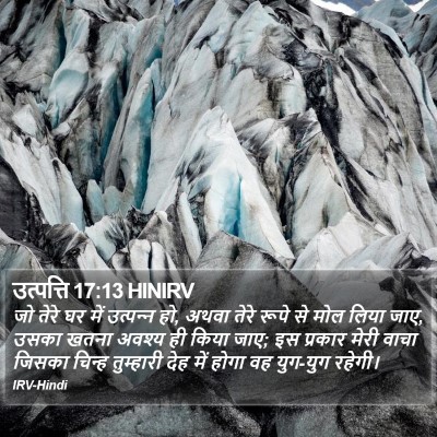 उत्पत्ति 17:13 HINIRV Bible Verse Image
