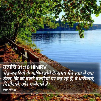 उत्पत्ति 31:10 HINIRV Bible Verse Image