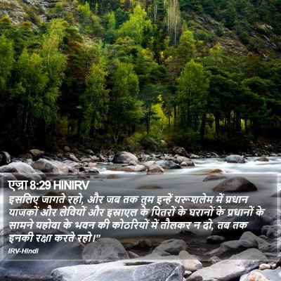 एज्रा 8:29 HINIRV Bible Verse Image