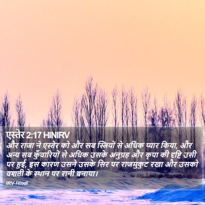 एस्तेर 2:17 HINIRV Bible Verse Image