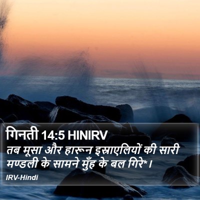 गिनती 14:5 HINIRV Bible Verse Image