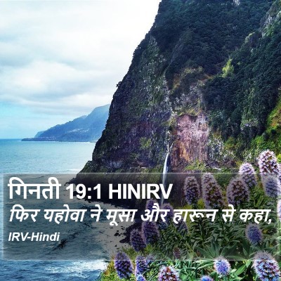 गिनती 19:1 HINIRV Bible Verse Image