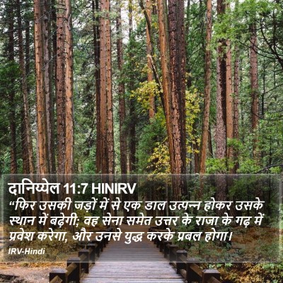दानिय्येल 11:7 HINIRV Bible Verse Image