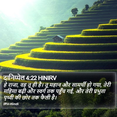 दानिय्येल 4:22 HINIRV Bible Verse Image