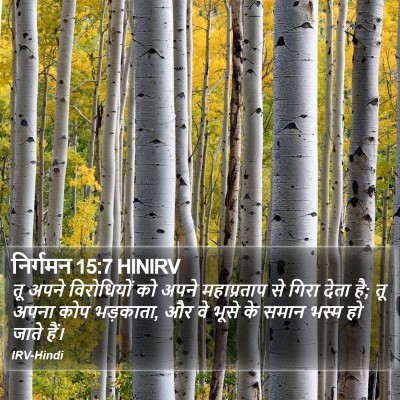 निर्गमन 15:7 HINIRV Bible Verse Image