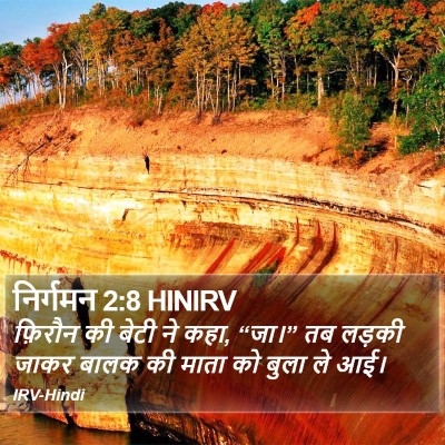 निर्गमन 2:8 HINIRV Bible Verse Image