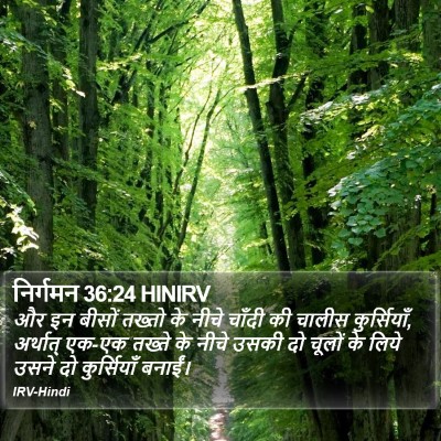 निर्गमन 36:24 HINIRV Bible Verse Image