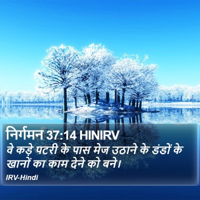 निर्गमन 37:14 HINIRV Bible Verse Image